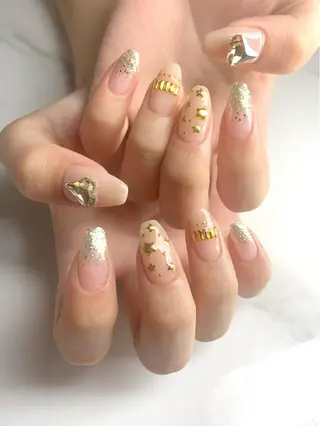 ミディアム ネイル ネイリスト シンのネイルデザイン