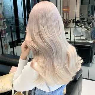 ロング カラー 池本 勇大のヘアスタイル