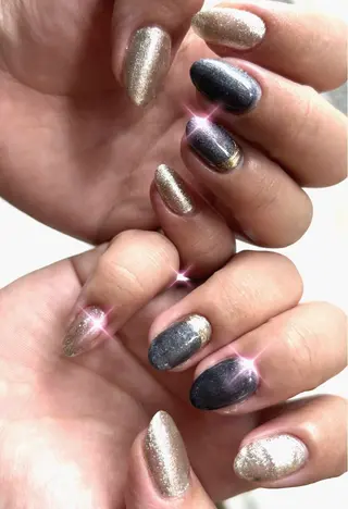 ミディアム newi nail 京橋ayumiのネイルデザイン