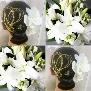 ヘアアレンジ 🦋‪NANA🦋‪ /韓国風/束感まつ毛のマツエク・マツパデザイン