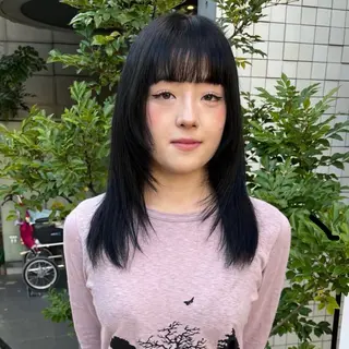 ロング 似合わせカラー🪩 SAYA 👗のヘアスタイル