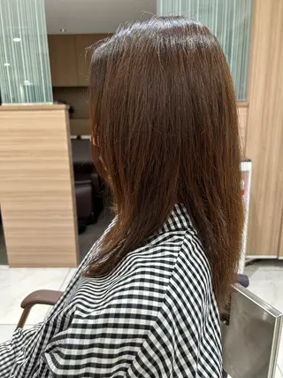 ロング 縮毛募集中🔥 小平悠人のヘアスタイル