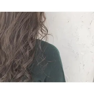 セミロング カラー パーマ 💈LuTa💈_ 公式_NewOpenのヘアスタイル