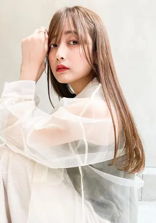 ロング カラー 髪質改善/艶髪特化 /柔らかさ/清水翔矢のヘアスタイル