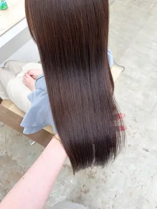 ロング カラー 🌼透明感艶カラー オリーブ🌼河村咲のヘアスタイル
