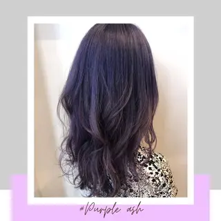 ロング カラー ヘアアレンジ VIVIE【ヴィヴィ】所属・髪質改善/韓国風 レイヤー/田村祐樹のヘアスタイル