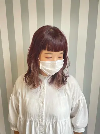ミディアム [YUCCA] Junaのヘアスタイル