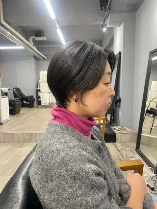 ショート darts所属・マツダ レンのヘアスタイル
