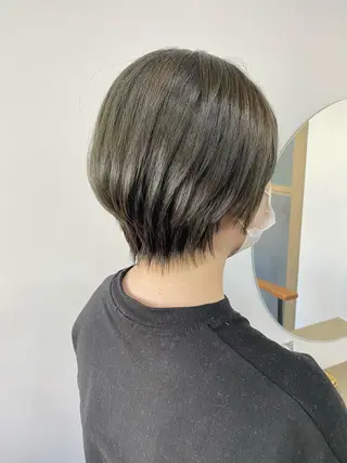 ショート カラー ヘアアレンジ ume所属・ひなの .のその他イメージ