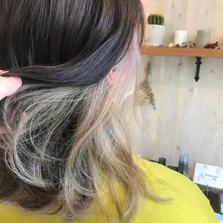 ミディアム カラー 透明感カラー/ 寺田千雅子のヘアスタイル