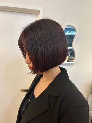 ミディアム カラー 🍒中川葵久美🍒 メンズ/パーマのヘアスタイル