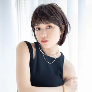 ショート 藤田 ゆりなのヘアスタイル