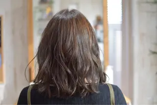 ミディアム 小野 修平のヘアスタイル