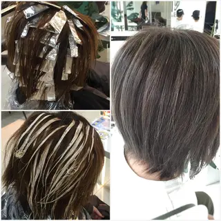 ショート カラー 松本 明日可のヘアスタイル