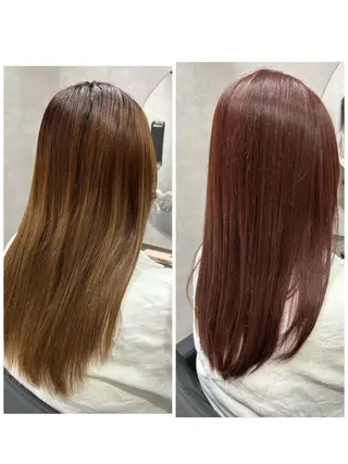 ロング カラー 小野 【髪質改善】のヘアスタイル