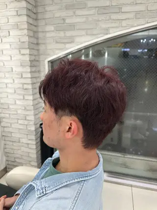 ショート カラー メンズ 🔥men's🔥 三上 拓真のヘアスタイル