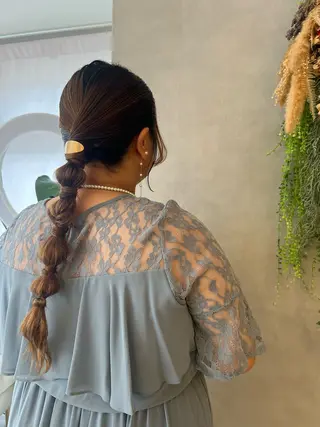 ヘアアレンジ NOA solte. 本間さつきのヘアスタイル