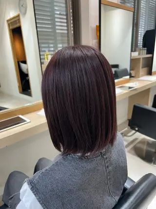 ミディアム カラー 🤍透明感/韓国風 🤍サクラギヒトミのヘアスタイル