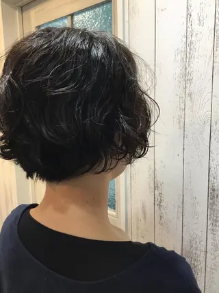 ショート パーマ embrace エンブレイスのヘアスタイル