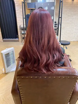 ロング カラー 髪質改善 ヒデのヘアスタイル