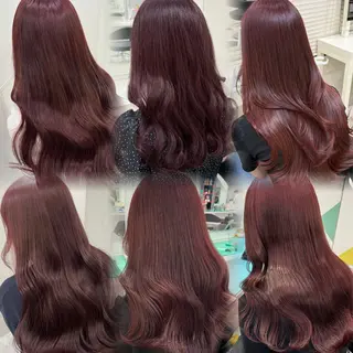 カラー 暖色ガーリーヘア🎀 MEARI🩰のヘアスタイル