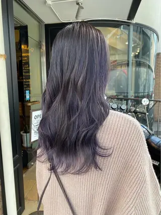 ロング カラー Yuki 🤍のヘアスタイル