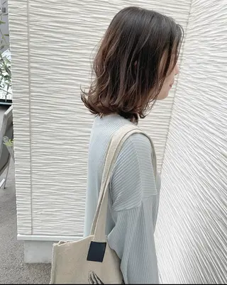 ミディアム カラー 【浜松・豊橋】 ニシモトのヘアスタイル