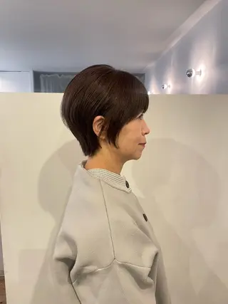 ショート 松室 伶奈 パーマモデル募集中のヘアスタイル