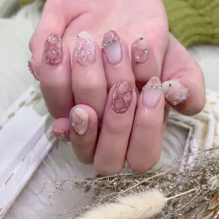 ネイル 🦋ネイルサロン ブラン🌈ゆりのネイルデザイン