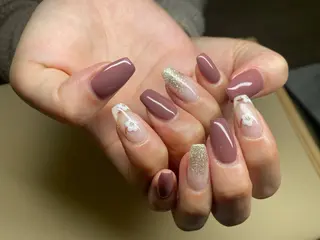 カラー 宇 田川のネイルデザイン