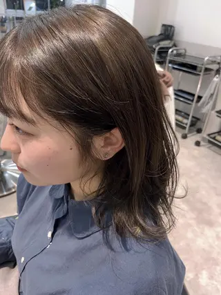 セミロング 山下夕月 ショート🫧ボブのヘアスタイル
