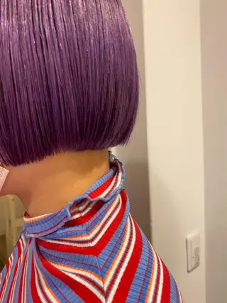 ショート カラー ハイトーンカラー ⭐️NAZUNAのヘアスタイル