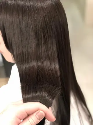 ロング カラー THE REMMY ユミザのヘアスタイル