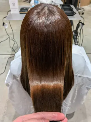 ロング 高久 優亜のヘアスタイル