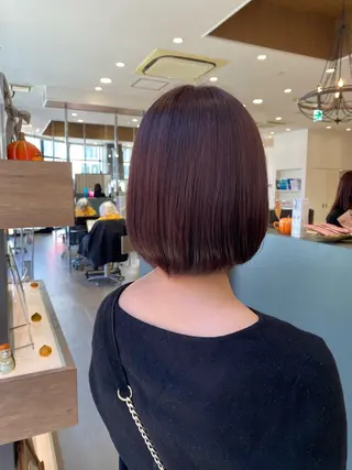 カラー みやもと みくのヘアスタイル