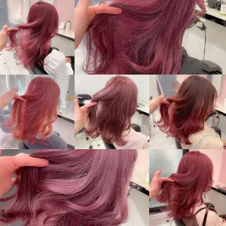 ロング カラー パーマ ヘアアレンジ メンズ キッズ ネイル マツエク・マツパ 🎀愛されモテヘア♡ 梅澤夏基🎀のヘアスタイル