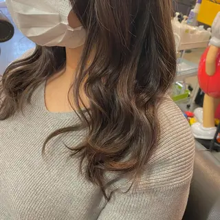 ロング カラー saga所属・🌼 みなみ🌼のヘアスタイル