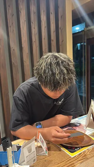 パーマ メンズ bagzy八幡店所属・都竹 由里子のヘアスタイル