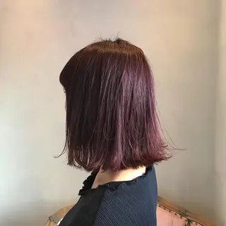ミディアム カラー emme エミィ/立川のヘアスタイル