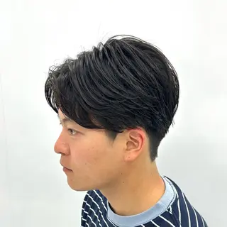 ショート パーマ メンズ 【メンズパーマ特化】 🍏網中勇喜のヘアスタイル