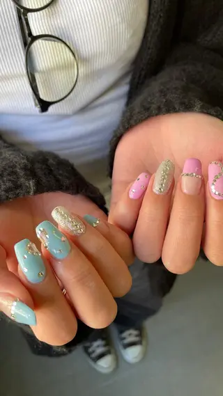 ネイル 栗田 ゆう子のネイルデザイン