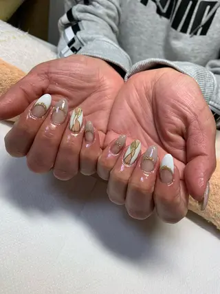 ネイル rukianail 新里のネイルデザイン