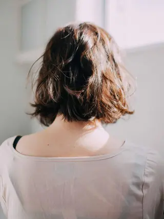 ショート カラー パーマ 池袋センターパート No.1 裕大のヘアスタイル