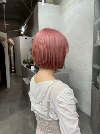 ショート カラー 遠藤 健登のヘアスタイル