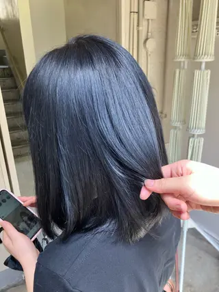 ミディアム 佐藤里菜🎀 ／カラーモデル募集中のヘアスタイル