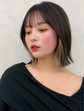 ショート 韓国風レイヤー/ ボブ/しんやのヘアスタイル