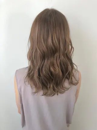 ロング カラー Lien 深井店のヘアスタイル