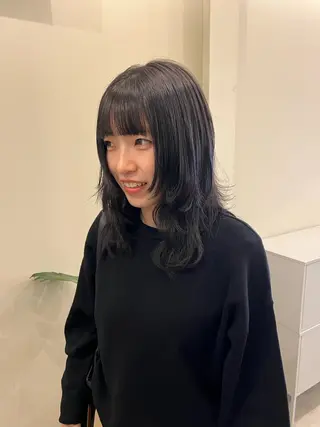 ミディアム NOUSHAIRDESIGN所属・nous/ rinのヘアスタイル