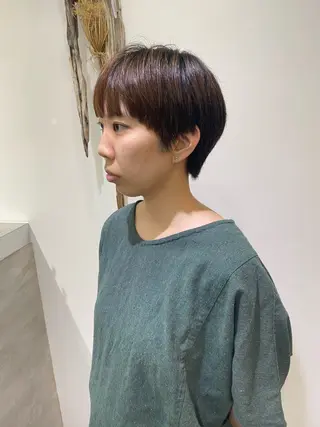 ショート garage.所属・吉田 慎冴/メンズパーマのヘアスタイル