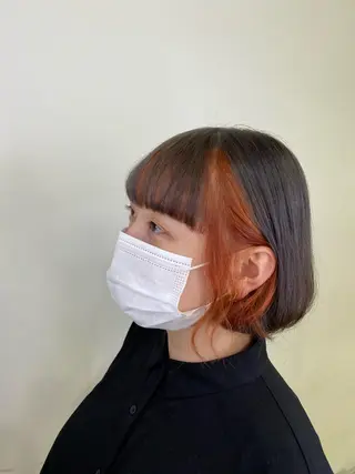 ショート カラー ヘアアレンジ ネイル マツエク・マツパ 💓💓彩 音💓💓のマツエク・マツパデザイン